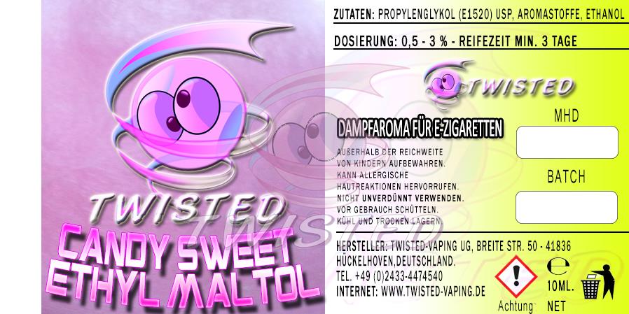 Candy Sweet Ethyl Maltol Twisted