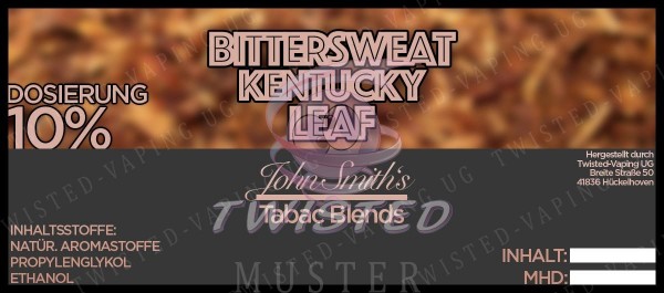Bittersweet Kentucky Leaf Twisted