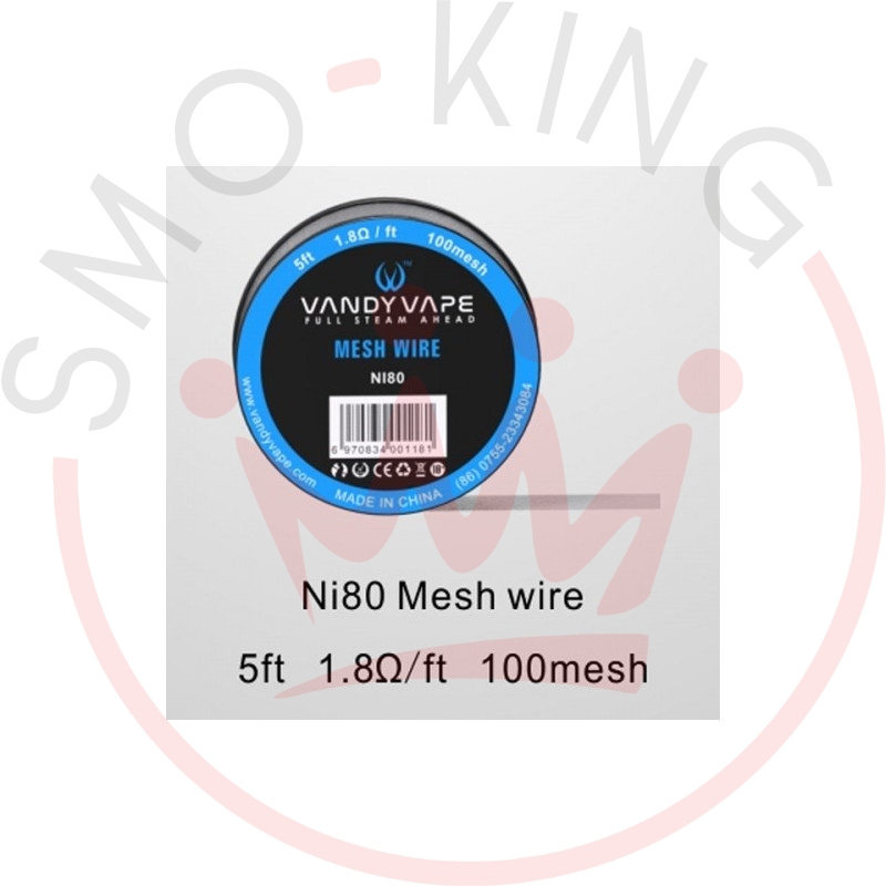 vandy vape mesh wire Vandy Vape Mesh Wire KA1 80 Mesh (1.5M/5FT) For only R80 main image 1