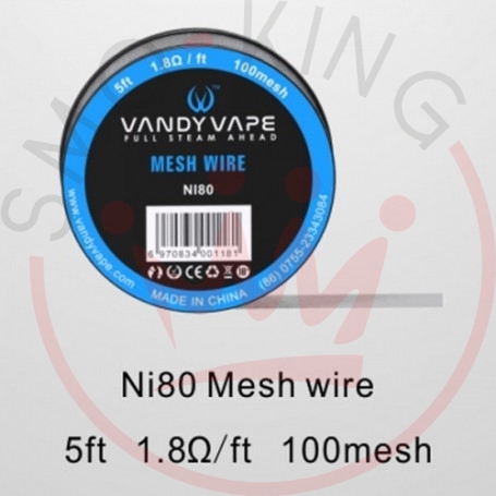 Vandy Vape Ni80 Mesh Wire 1.8ohm 1,50ml
