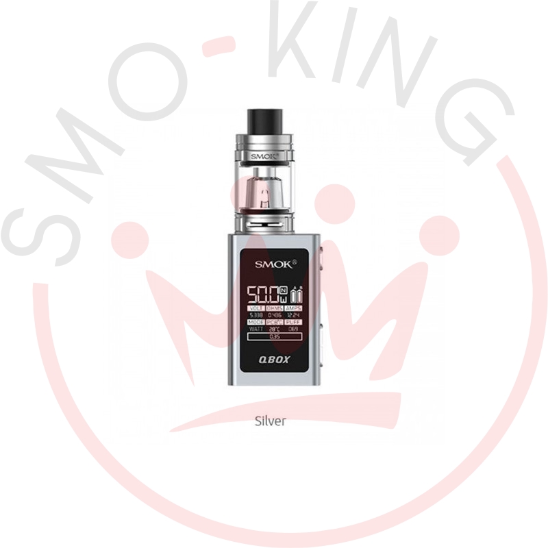 Smok Qbox Tc Kit Completo Con Tfv8 Baby 1600mah Silver