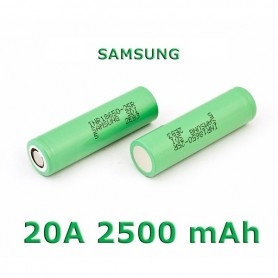 Samsung Batteria 25r 18650 2500mah 20a