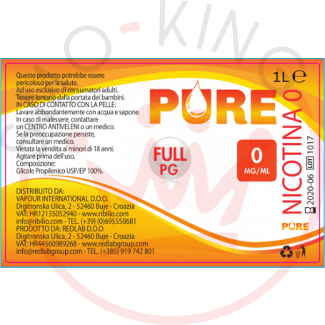 Well Base Full Pg 0 Mg as Well Ribilio 1 L