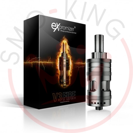 Exvape Expromizer V3 Fire 2ml Brushed Silver