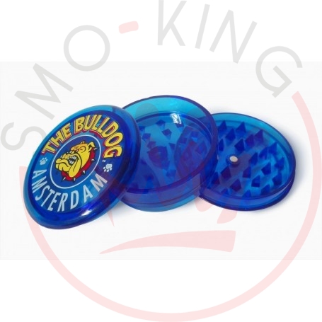 Grinder The Bulldog Plastica Blu 3 parti