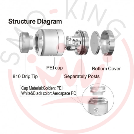 Oumier VLS RDA Atomizzatore smo-kingshop.it