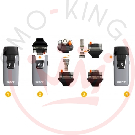 aspire aio pod Hayati Pro Ultra+ 25K Blueberry Raspberry Prefilled Pod Kit main image 0