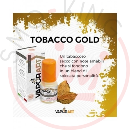 Vaporart Tobacco Gold 10 ml Liquido Pronto Nicotina