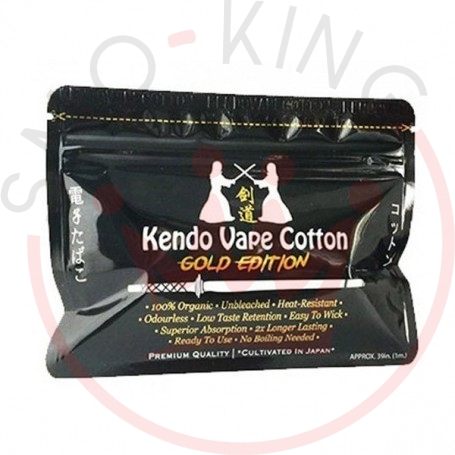 Kendo Vape Cotton Gold Edition