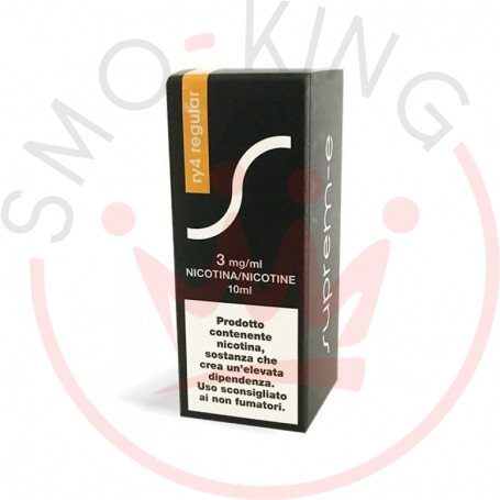 Suprem-e RY4 Regular Nicotine Eliquid