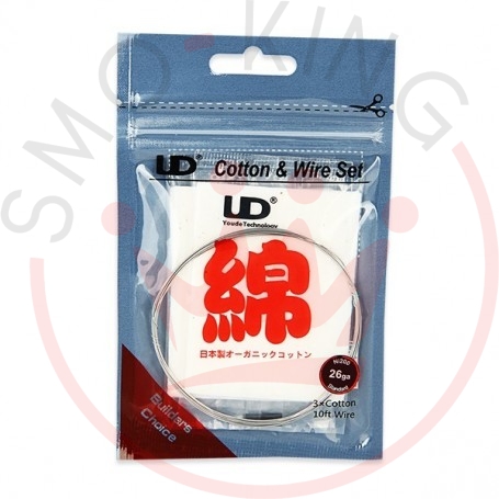 YOUDE Cotton And Wire 26 Ga Kit