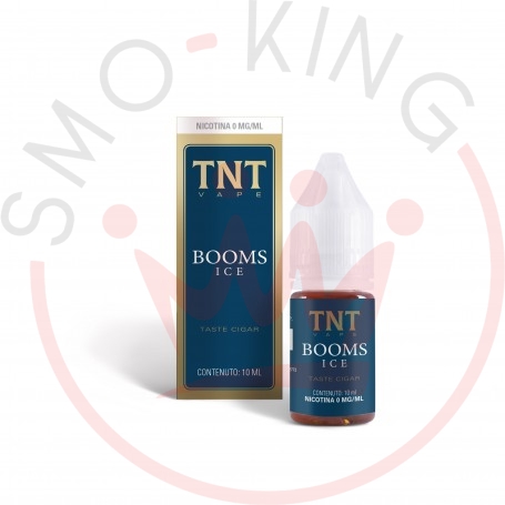 TNT Vape Booms Ice 10 ml Liquido Pronto Nicotina