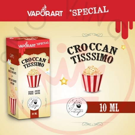 Vaporart Croccan Tissimo 10 ml Liquido Pronto Nicotina per Sigaretta Elettronica