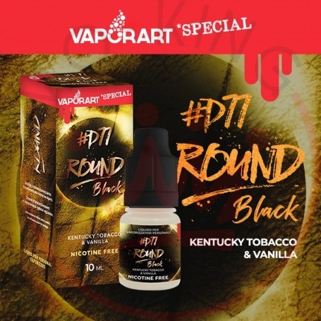 Vaporart Round Black 10 ml Liquido Pronto Nicotina per Sigaretta Elettronica
