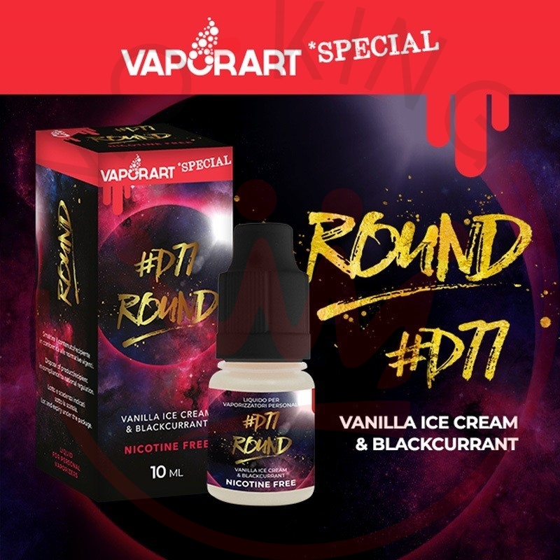 Vaporart Round 10 ml Liquido Pronto Nicotina Smo-KingShop.it