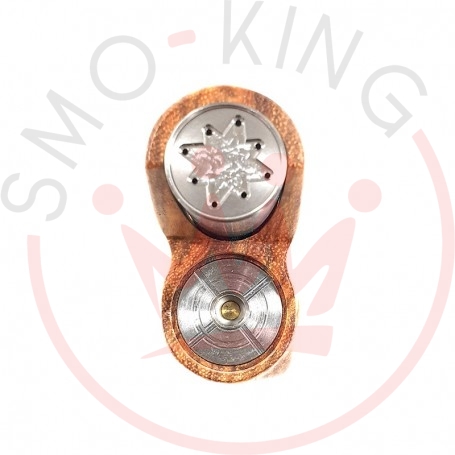 geekvape aegis solo 3 istruzioni K Evo Box Mod legno scuro stabilizzato e derlin