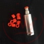 Svoemesto Kayfun 5 Drip Tip Plexi Arancione 4mm