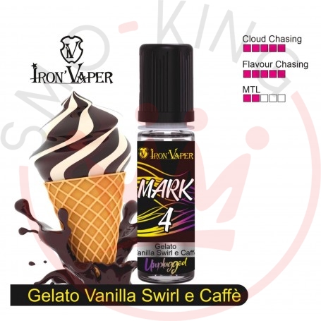 Iron Vaper Mark 4 Aroma 15 ml GELATO VANIGLIA CAFFÈ