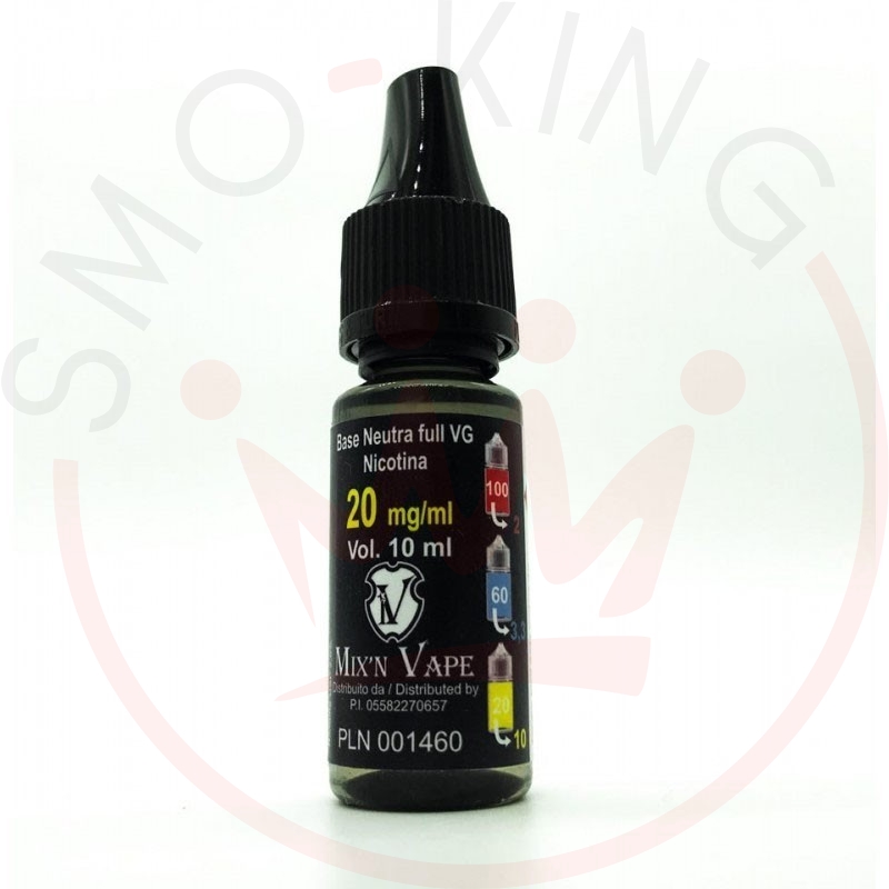 Mix'N Vape Full VG 10 ml Nicotine 20mg Smo-Kingshop.it