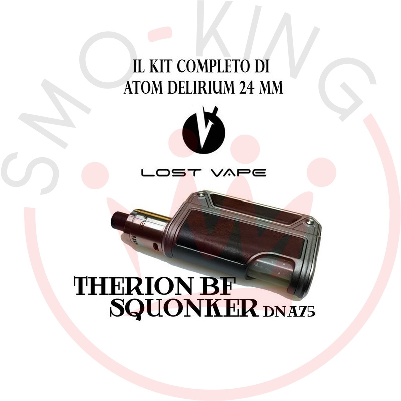 LOST VAPE Therion Bf Squonker Dna75 With Atom Delirium