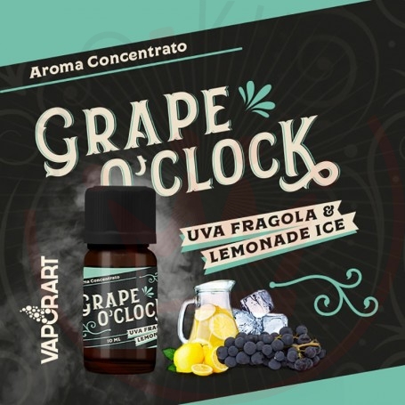 Vaporart Aroma Concentrato Grape O'Clock 10ml per liquidi sigaretta elettronica