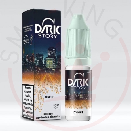 Alfaliquid Dark Story D' Night 10 ml Liquido Pronto Nicotina