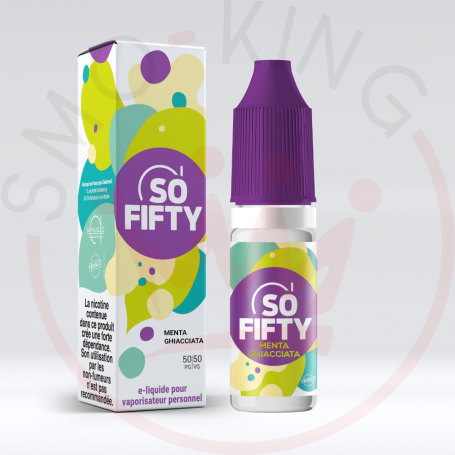 Alfaliquid Sofifty Menta Ghiacciata 10 ml Liquido Pronto Nicotina