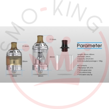 Vandy Vape Berserker Mtl Rta 24