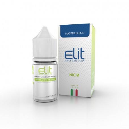 Elit Italia Master Blend 10 ml Liquido Pronto Nicotina