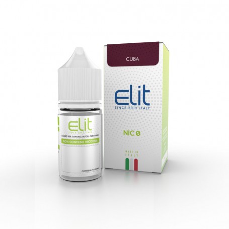 Elit Italia Cuba 10 ml Nicotine Ready Eliquid