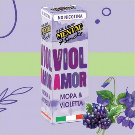 Mental 4 Smoke Violamor Nicotine Ready Liquid