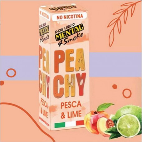 Mental 4 Smoke Peachy Liquido Pronto Nicotina