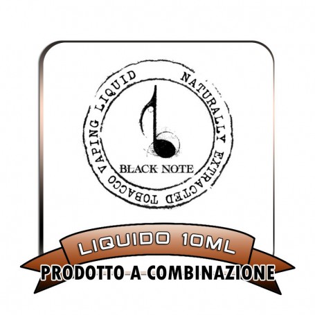 BLACK NOTE Liquidi Pronti Nicotina 10 ml BLACK NOTE