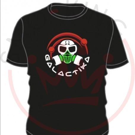 Galactika E Galaxyvape Tshirt  S Manica Corta