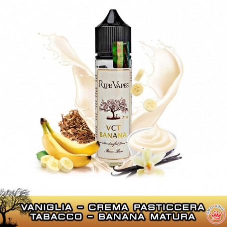 VCT BANANA Aroma 20 ml Ripe Vapes Liquido Sigaretta Elettronica