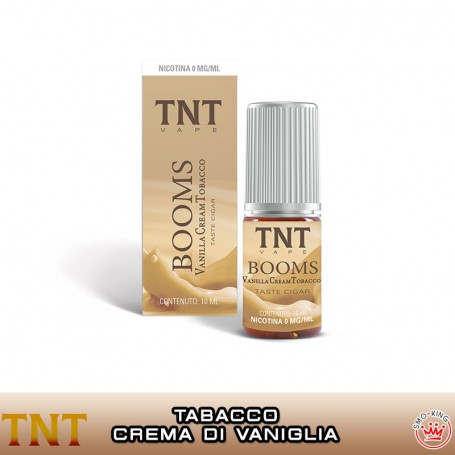 BOOMS VCT 10 ml Nicotine Ready Liquid TNT VAPE