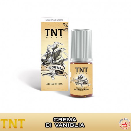 THE CUSTARD 10 ml Nicotine Ready Liquid TNT VAPE