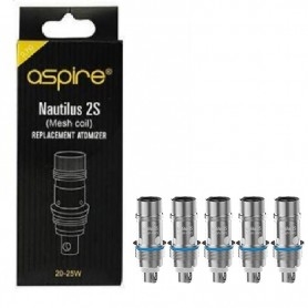 Aspire Nautilus 2S Mesh Coil 0.7 Ohm 5 pezzi Aspire Nautilus 2S Mesh Coil 0.7 Ohm 5 pezzi