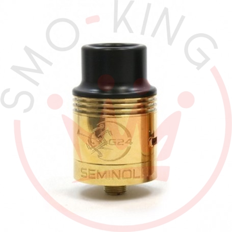 Compvape Seminole Bottom Feeder G24 Rda 24mm Gold Plated