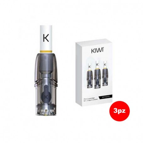 POD SOFT BLACK RESISTORS For KIWI VAPOR 3 Pieces