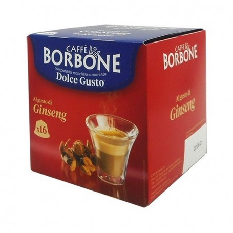 Capsule GINSENG Nescafé Dolce Gusto 16pz Caffè Borbone