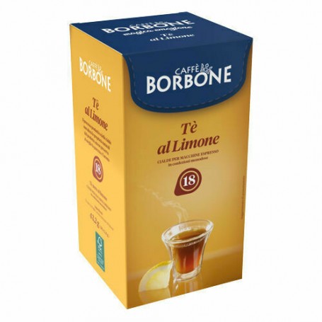 Cialde THE LIMONE ESE 44 Universali 18pz Caffè Borbone