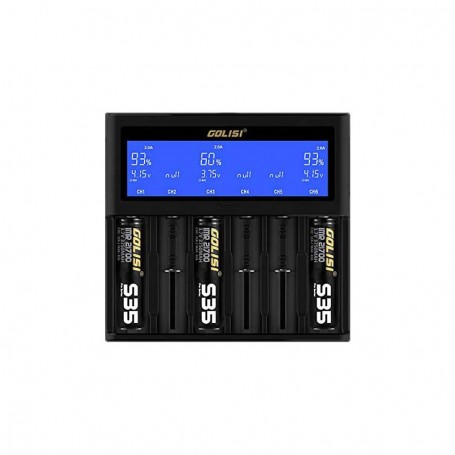 Golisi S6 6 Slot Battery Charger