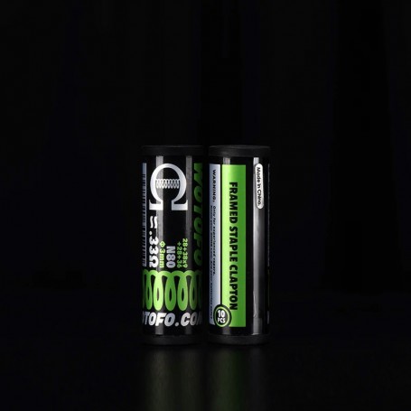 Framed Staple Clapton Coil 3mm Wotofo 10 Pz