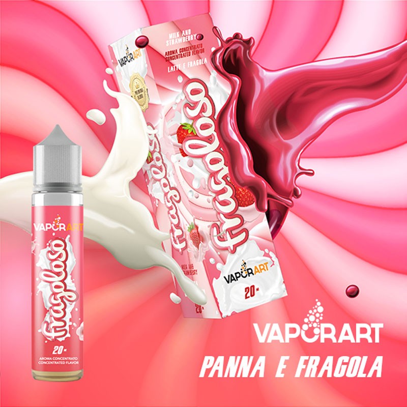 Fragoloso Aroma 20 ml Vaporart Smo-KingShop.it