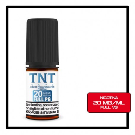 Base FULL PG 10 ml Nicotine TNT Vape