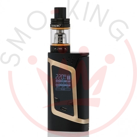 Smok Alien Box Mod Kit Tc 220w Con Tfv8 Baby Black/gold
