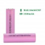 BAK 18650 CNP Batteria 2500mAh 25A