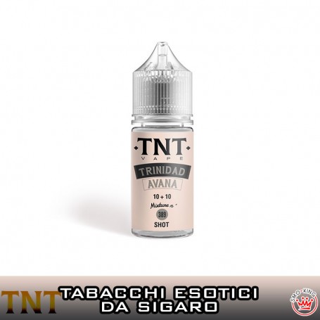 Trinidad Avana Crystal Mini Shot 10 ml TNT Vape Smo-KingShop.it