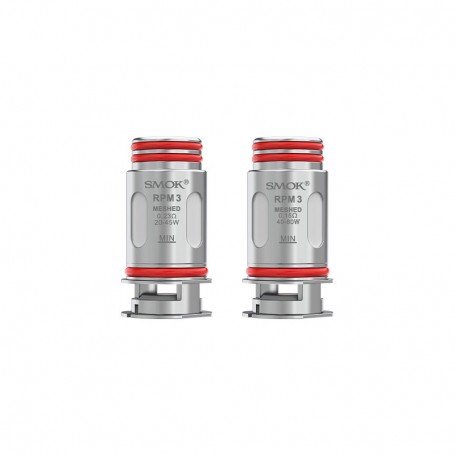 RPM 3 Meshed Resistenze Ricambio Smok 5 Pezzi